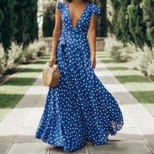 TULAROSA Sid Wrap Dress